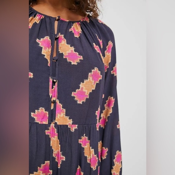 ANTHROPOLOGIE Sammi Tiered Mini Dress Size XS - Picture 9 of 9